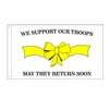 3x5' Yellow Ribbon-Support Our Troops Flag Nylon