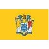 New Jersey State Flag, 12x18", Nylon