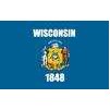 Wisconsin State Flag, 3x5', Nylon