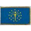 Indiana State Flag Frg w/pole hem, 2x3', Nylon