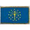 Indiana State Flag Frg w/pole hem, 4x6', Nylon