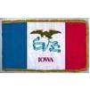 Iowa State Flag Frg w/pole hem, 3x5', Nylon