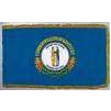 Kentucky State Flag Frg w/pole hem, 2x3', Nylon