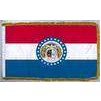 Missouri State Flag Frg w/pole hem, 2x3', Nylon