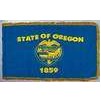 Oregon State Flag Frg w/pole hem, 3x5', Nylon
