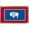 Wyoming State Flag Frg w/pole hem, 3x5', Nylon