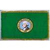 Washington State Flag Frg w/pole hem, 5x8', Nyl