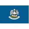 Louisiana State Flag w/pole hem, 5x8', Nylon