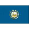 New Hampshire State Flag w/pole hem, 5x8', Nylon