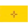 New Mexico State Flag w/pole hem, 2x3', Nylon