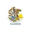 Illinois State Flag w/pole hem, 5x8', Nylon