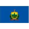 Vermont State Flag w/pole hem, 5x8', Nylon