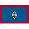 Guam Flag w/pole hem, 2x3', Nylon