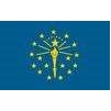Indiana State Flag, 10x15', Nylon