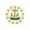 Rhode Island State Flag, 10x15', Nylon