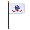 US Army Flag on Staff - Ployester