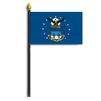 US Air Force Flag on Staff - Polyester