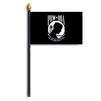 POW-MIA Flag on Staff - Polyester