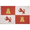 Lions and Castles Flag, 3x5', Nylon
