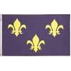 French Fleur-de-lis Flag, 3x5', Nylon