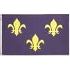 French Fleur-de-lis Flag, 3x5', Nylon