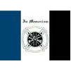Fireman Mourning Flag, 3x5', Nylon