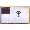 Rhode Island Regiment Flag Frg w/pole hem, 3x5', Nylon
