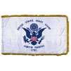 US Coast Guard Flag Fring w/ Pole Hem - Nylon