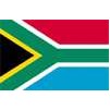 South Africa Flag w/pole hem, 4x6', Nylon