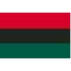 African-American Flag, 3x5', Nylon