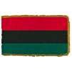 African-American Flag Frg w/pole hem, 5x8', Nyl