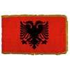 Albania Flag Frg w/pole hem, 5x8', Nylon