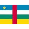 Central African Rep. Flag, 3x5', Nylon