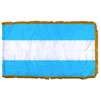 Argentina Flag Frg w/pole hem, 2x3', Nylon
