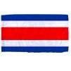 Costa Rica Flag w/pole hem, 4x6', Nylon