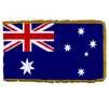 Australia Flag Frg w/pole hem, 5x8', Nylon