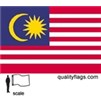 Malaysia Flag, 4x6', Nylon