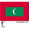 Maldives Flag, 2x3', Nylon