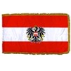 Austria Flag w/Eagle Frg w/pole hem, 5x8', Nylon