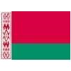 Belarus Flag w/pole hem, 5x8', Nylon