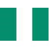 Nigeria Flag, 12x18", Nylon