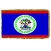 Belize Flag Frg w/pole hem, 2x3', Nylon