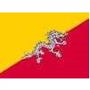 Bhutan Flag w/pole hem, 2x3', Nylon