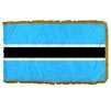 Botswana Flag Frg w/pole hem, 5x8', Nylon