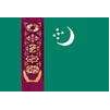 Turkmenistan Flag, 3x5', Nylon