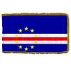 Cape Verde Flag Frg w/pole hem, 2x3', Nylon