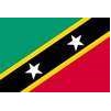 St. Christopher-Nevis Flag, 12x18", Nylon