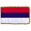 Serbia Flag  Frg w/pole hem, 3x5', Nylon
