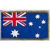 Australia Flag Frg w/pole hem, 3x5', Nylon