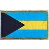 Bahamas Flag Frg w/pole hem, 4x6', Nylon